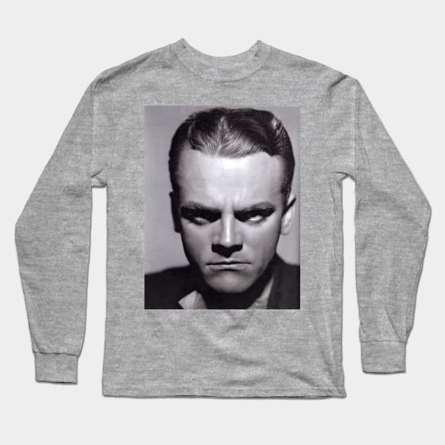 James Cagney Long Sleeve T-Shirt by MovieFunTime